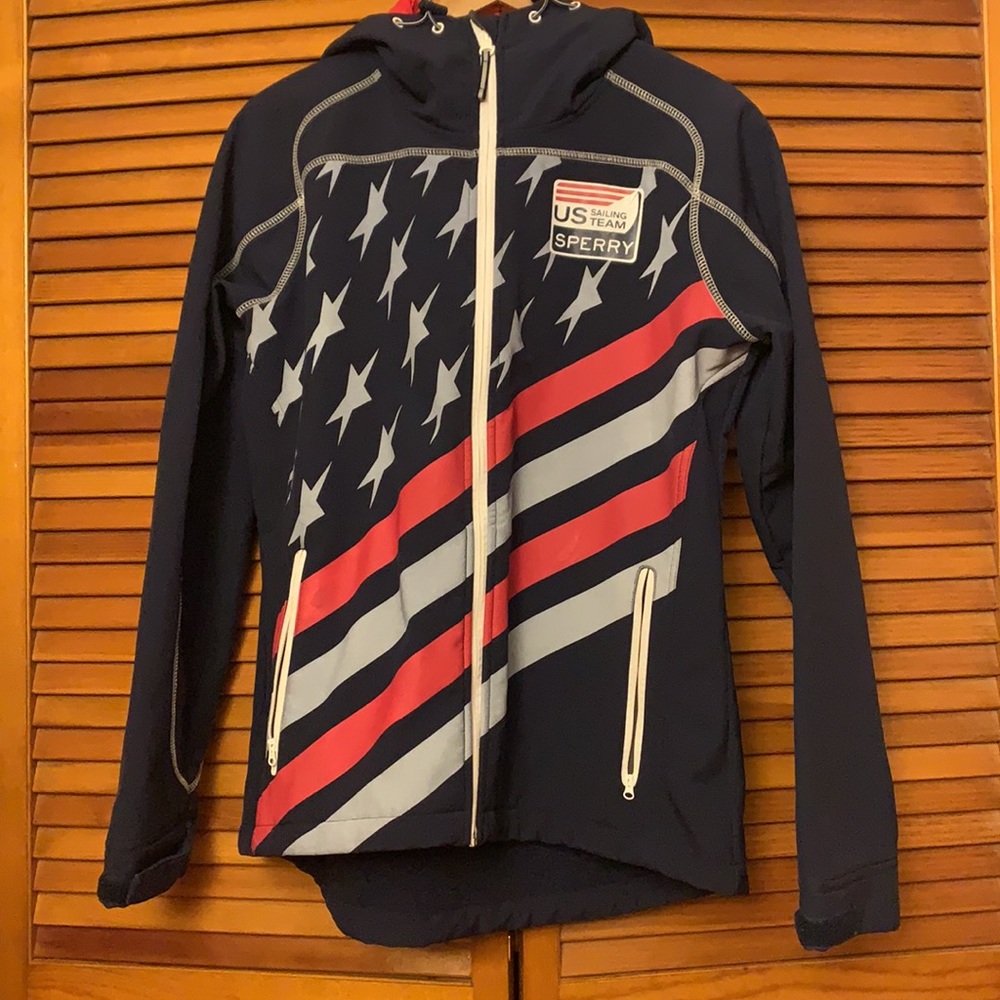 top slider usa sailing team jacket